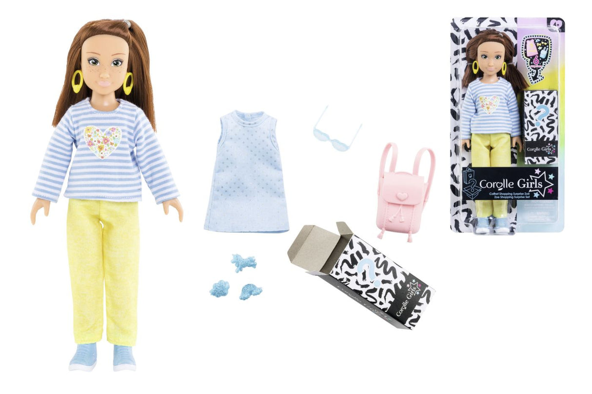 COROLLE SET CUMPARATURI SURPRIZA PAPUSA ZOE 28CM