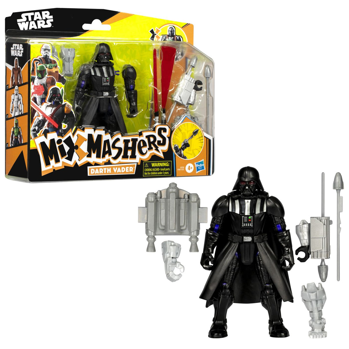 STAR WARS MIX MASHERS DELUXE SET FIGURINA DARTH VADER 12CM SI ACCESORII