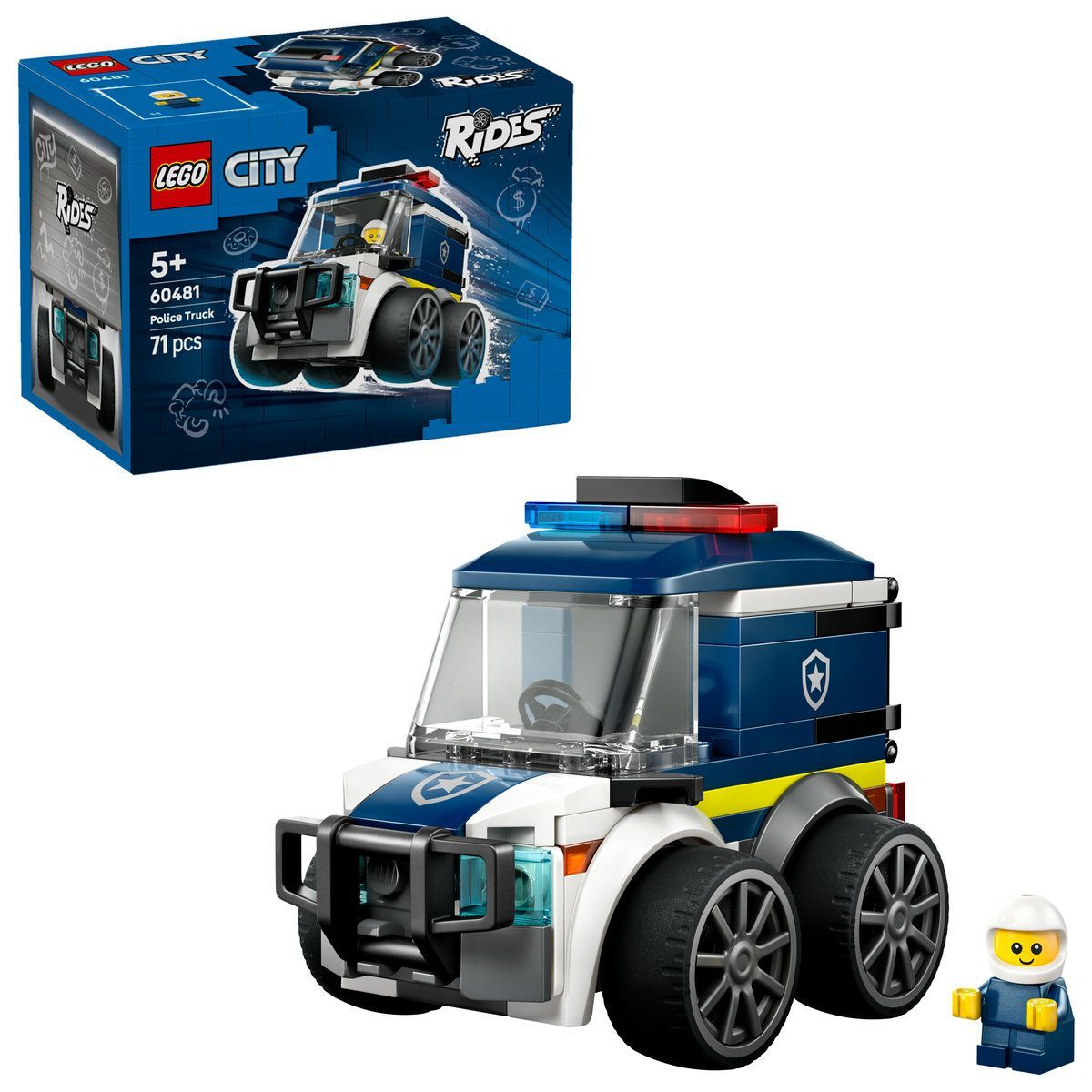 LEGO CITY VEHICULE CAMIONETA DE POLITIE 60481