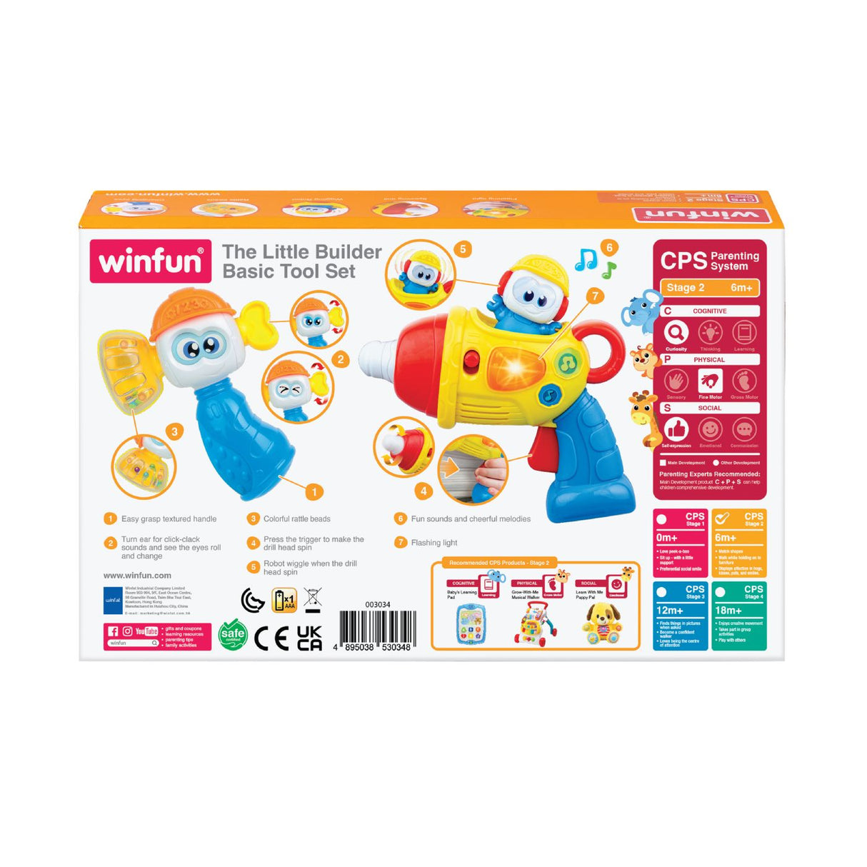 WINFUN SET DE SCULE PENTRU MICUL CONSTRUCTOR