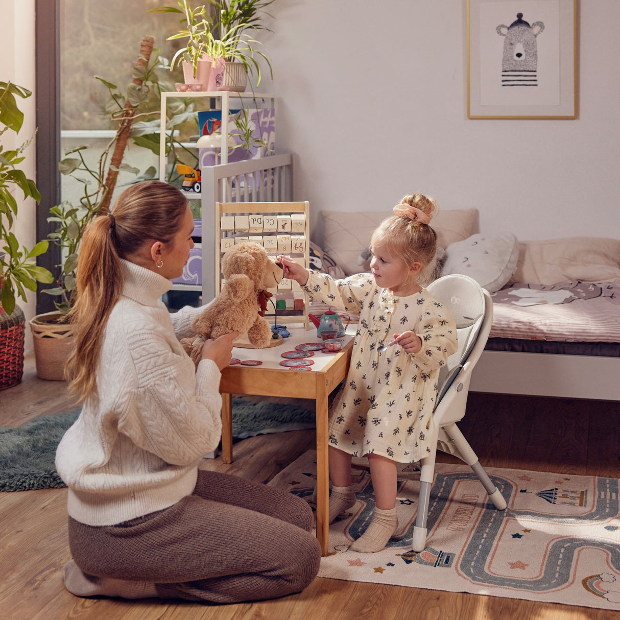 SCAUN DE MASA KINDERKRAFT DINNLY, GREY