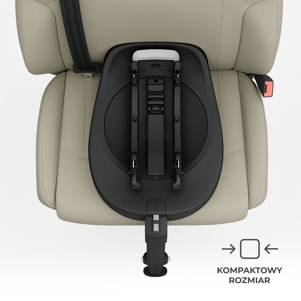 SCOICA AUTO KINDERKRAFT I-LITE CU BAZA ENDURA SAFE FX BEIGE