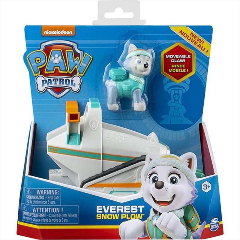 PATRULA CATELUSILOR VEHICULE CU FIGURINA CATELUS EVEREST