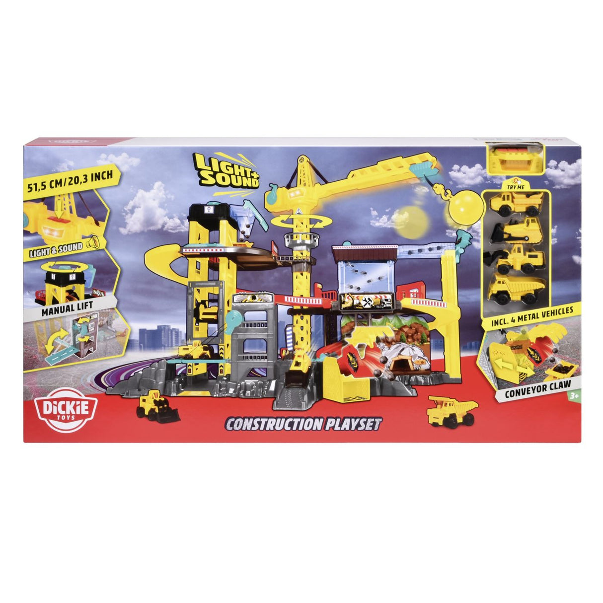 DICKIE TOYS SET DE CONSTRUCTII CU LUMINI SI SUNETE