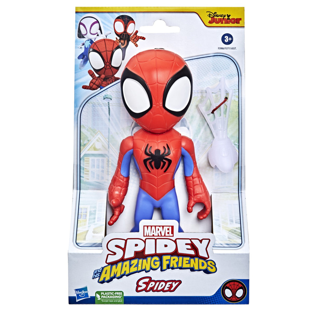 SPIDEY PRIETENII EXTRAORDINARI FIGURINA SPIDEY SUPRADIMENSIONATA 22.8CM