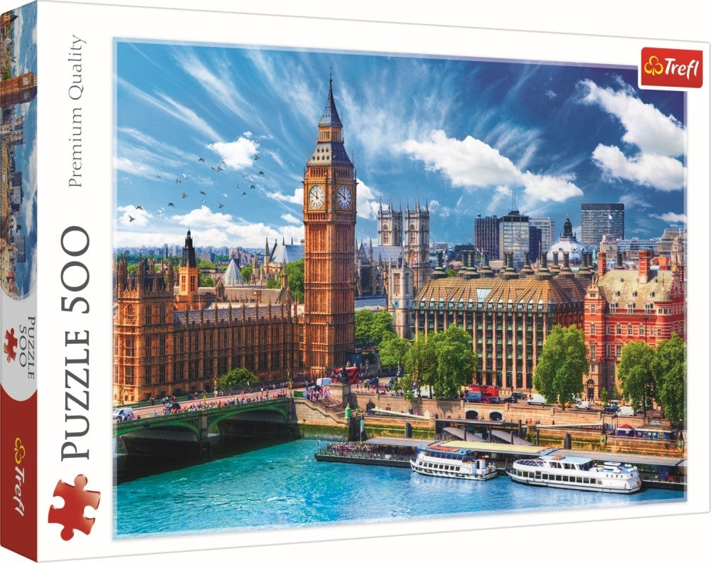 PUZZLE TREFL 500 O ZI CU SOARE LA LONDRA