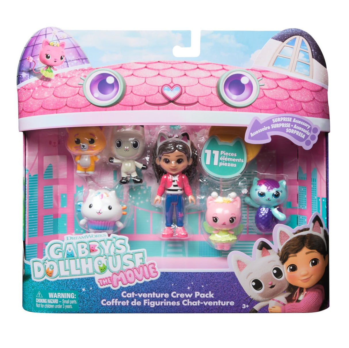 GABBY DOLLHOUSE FILMUL SET FIGURINE ECHIPA CAT-VENTURE