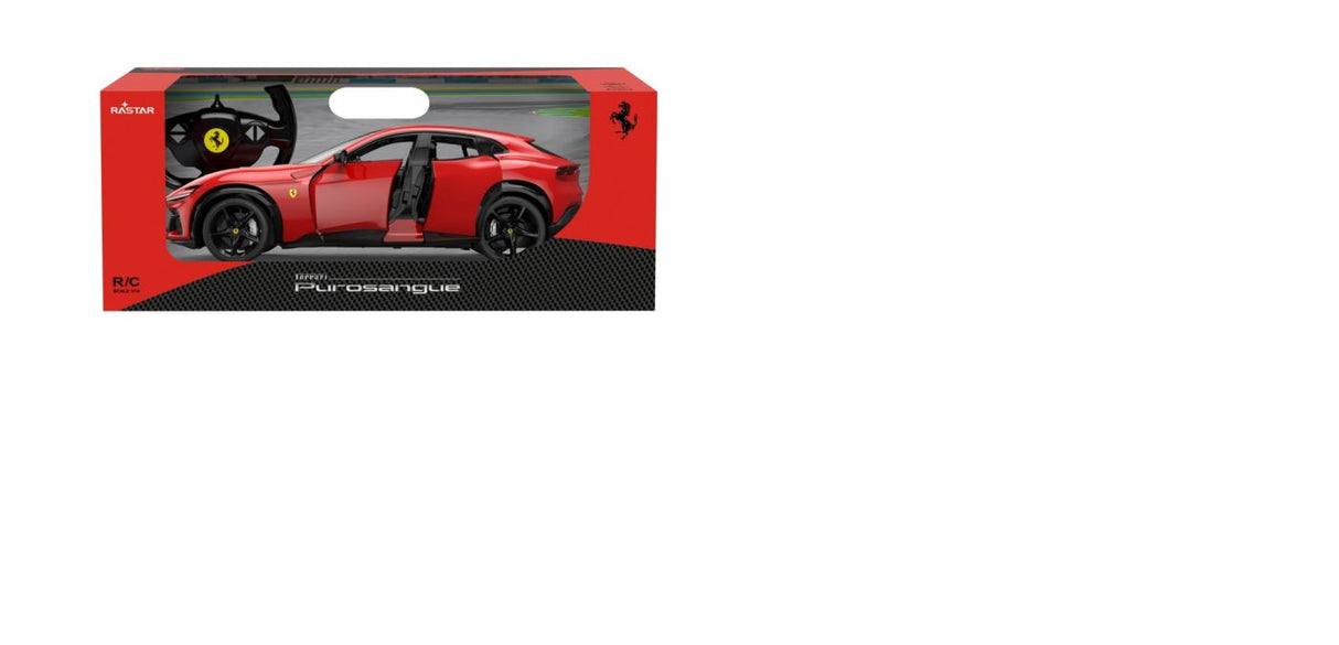 MASINA CU TELECOMANDA FERRARI PUROSANGUE SCARA 1 LA 14