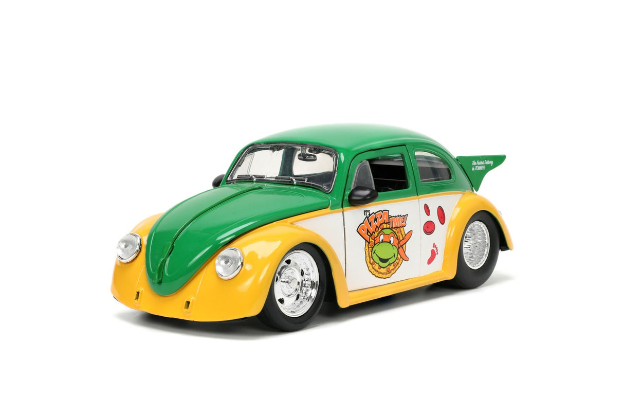 JADA MASINUTA METALICA TESTOASELE NINJA 1959 VOLKSWAGEN DRAG BEETLE 1:24
