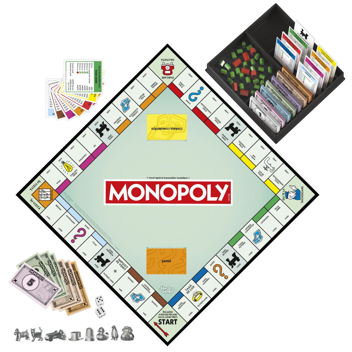 MONOPOLY JOC CLASIC LIMBA ROMANA