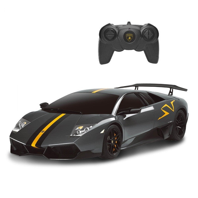 MASINA CU TELECOMANDA LAMBORGHINI MURCIELAGO LP670-4 SUPERVELOCE CHINA LIMITED EDITION CU SCARA 1 LA 24