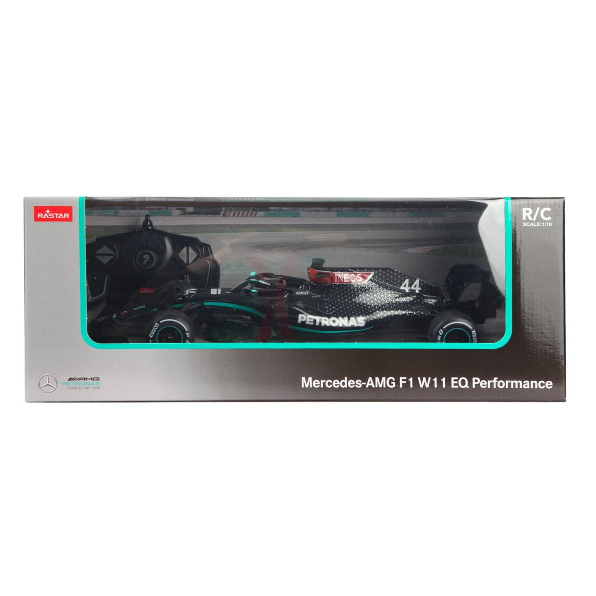 MASINA CU TELECOMANDA MERCEDES AMG F1 W11 EQ PERFORMANCE SCARA 1 LA 18