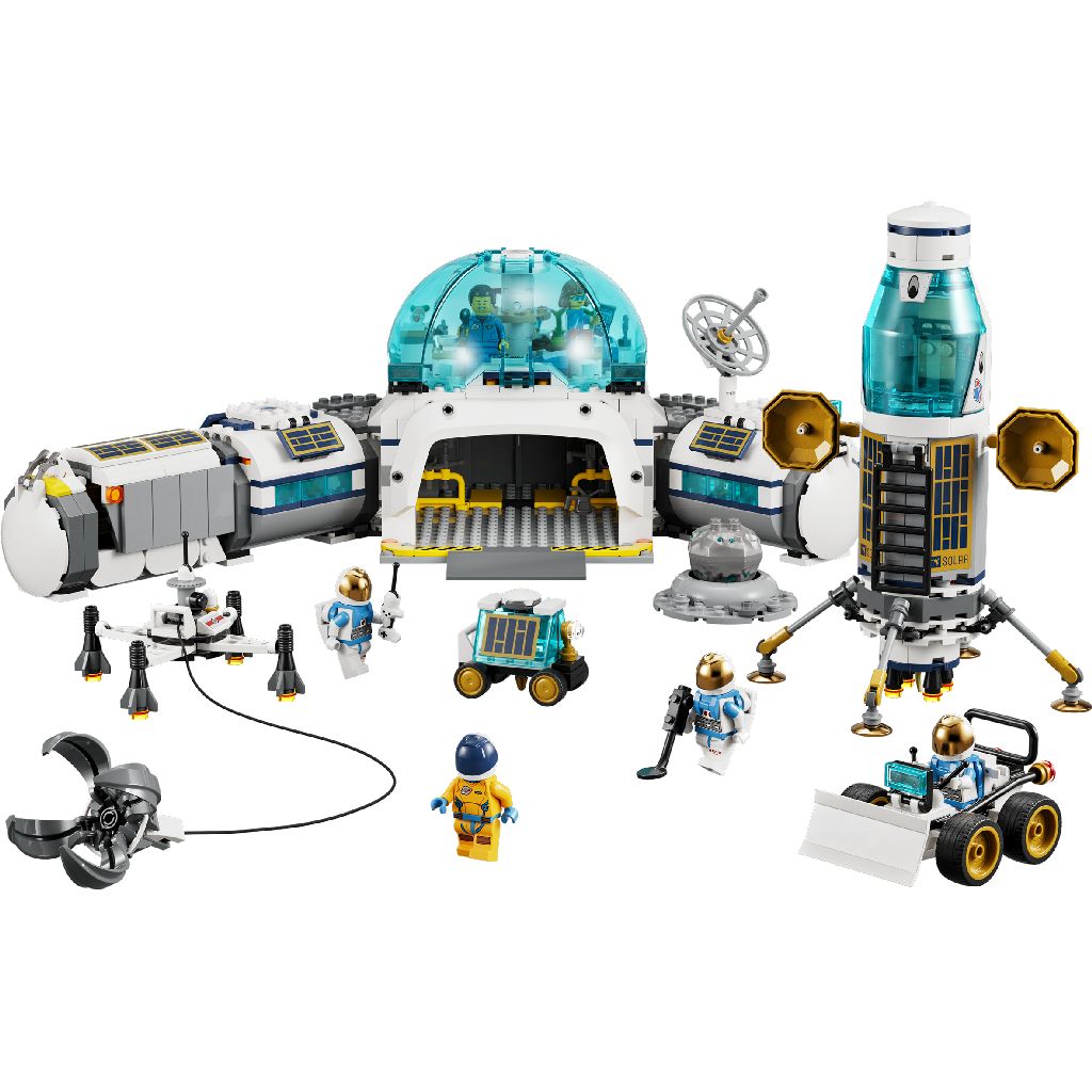 LEGO CITY BAZA DE CERCETARE SELENARA 60350