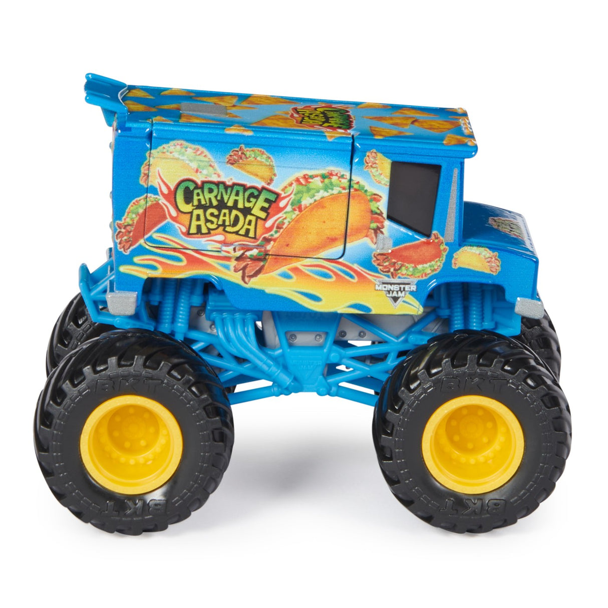 MONSTER JAM MASINUTA METALICA CARNAGE ASADA SCARA 1 LA 64