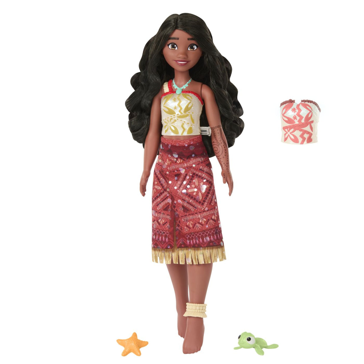 DISNEY VAIANA 2 COLOR CHANGE SET PAPUSA VAIANA INNOT CU ACCESORII