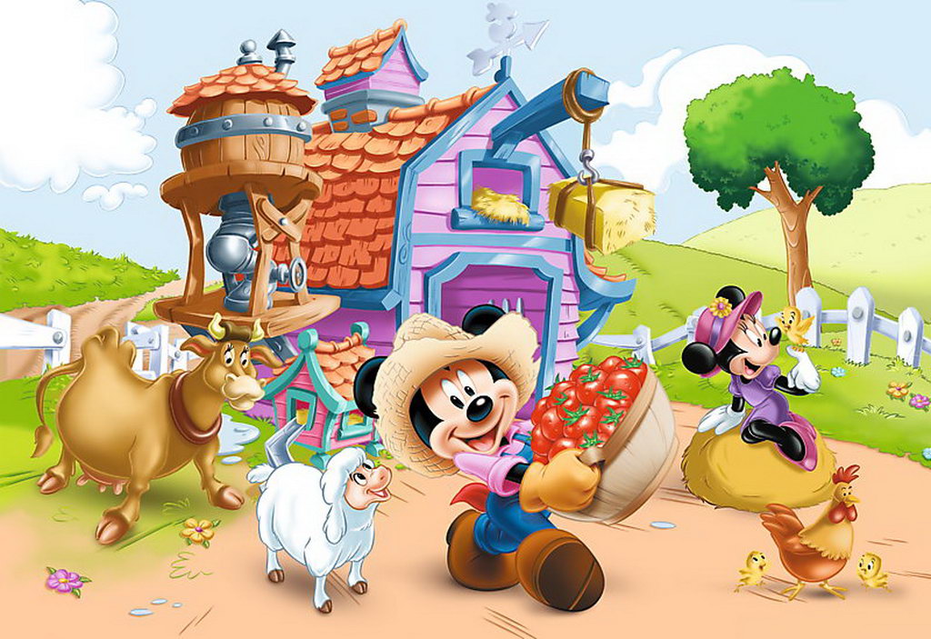 PUZZLE TREFL 160 MICKEY FERMIERUL