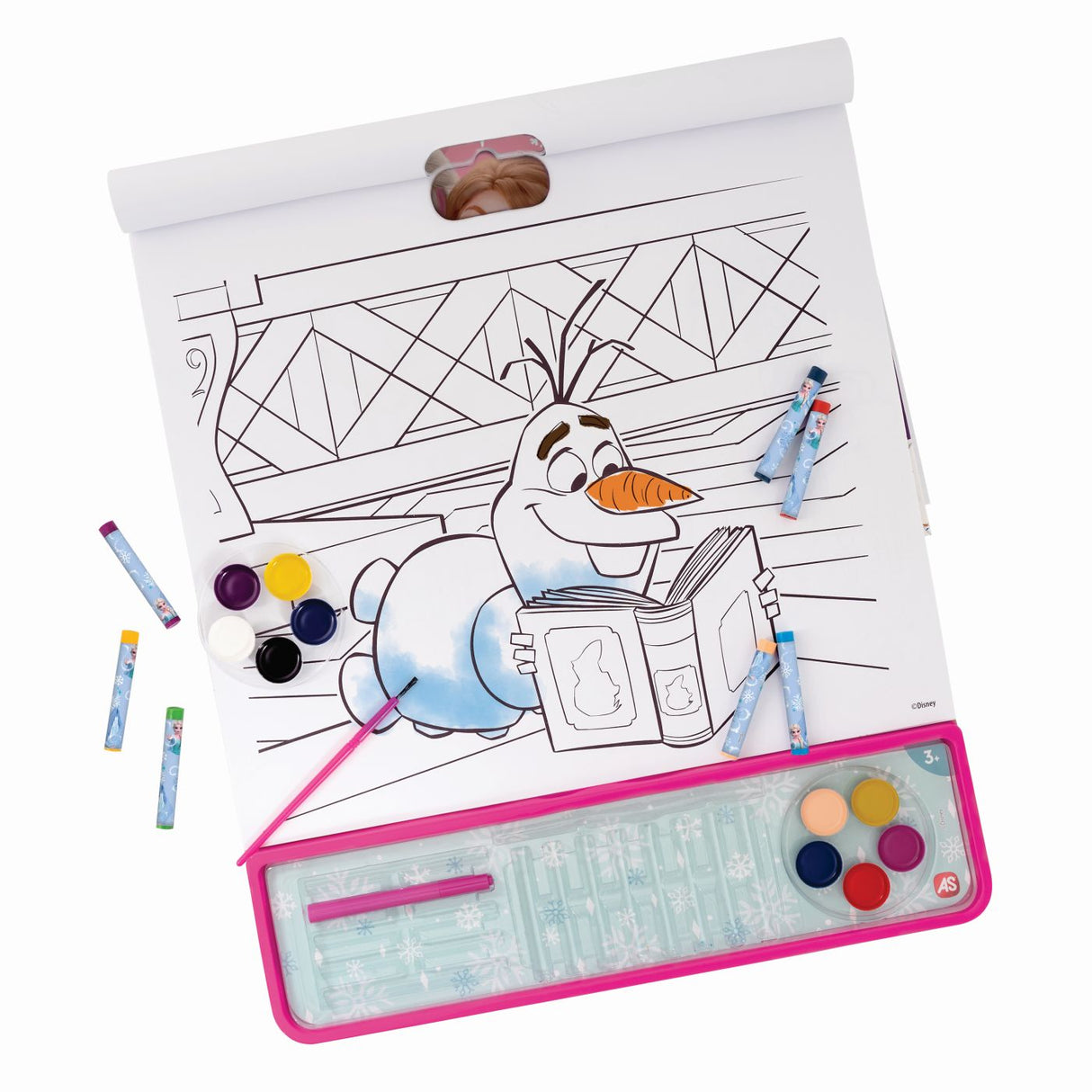 HAPPI HOBBI SET PENTRU PICTURA 5IN1 GIGABLOCK FROZEN AVENTURA INGHETATA