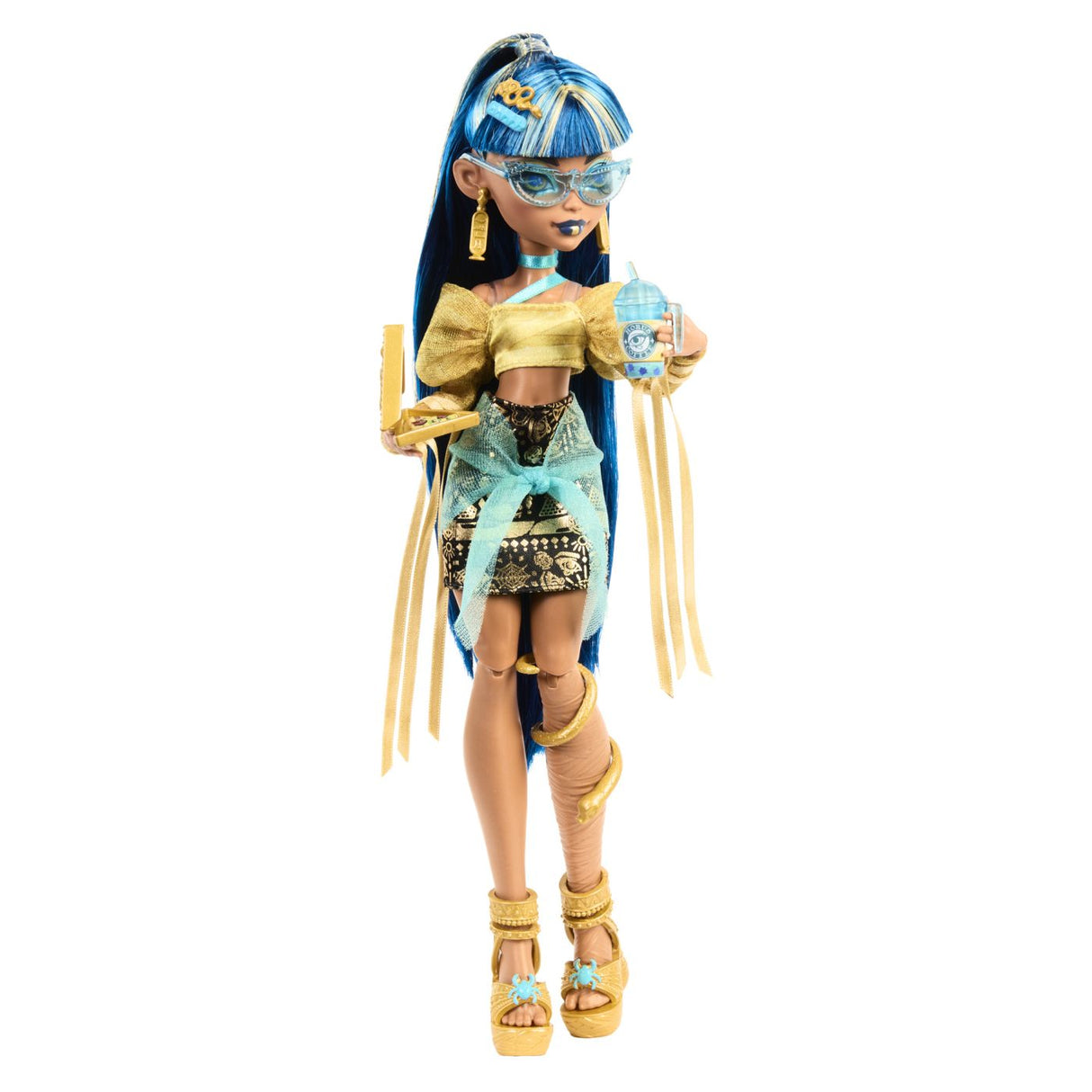 MONSTER HIGH PAPUSA CLEO DENILE SI COBRA HISSETTE