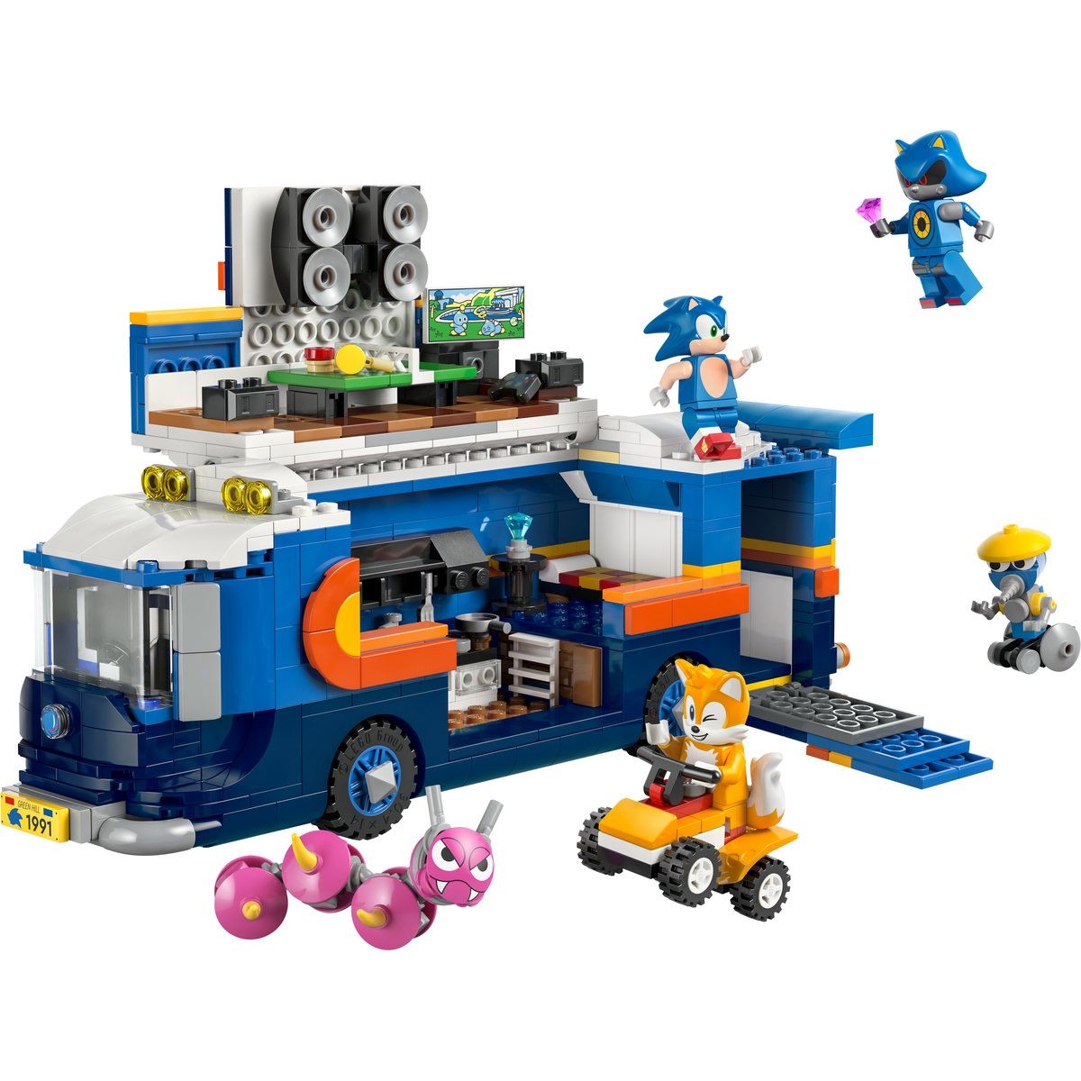 LEGO SONIC CAMIONUL DE COMANDA AL ECHIPEI SONIC 77006