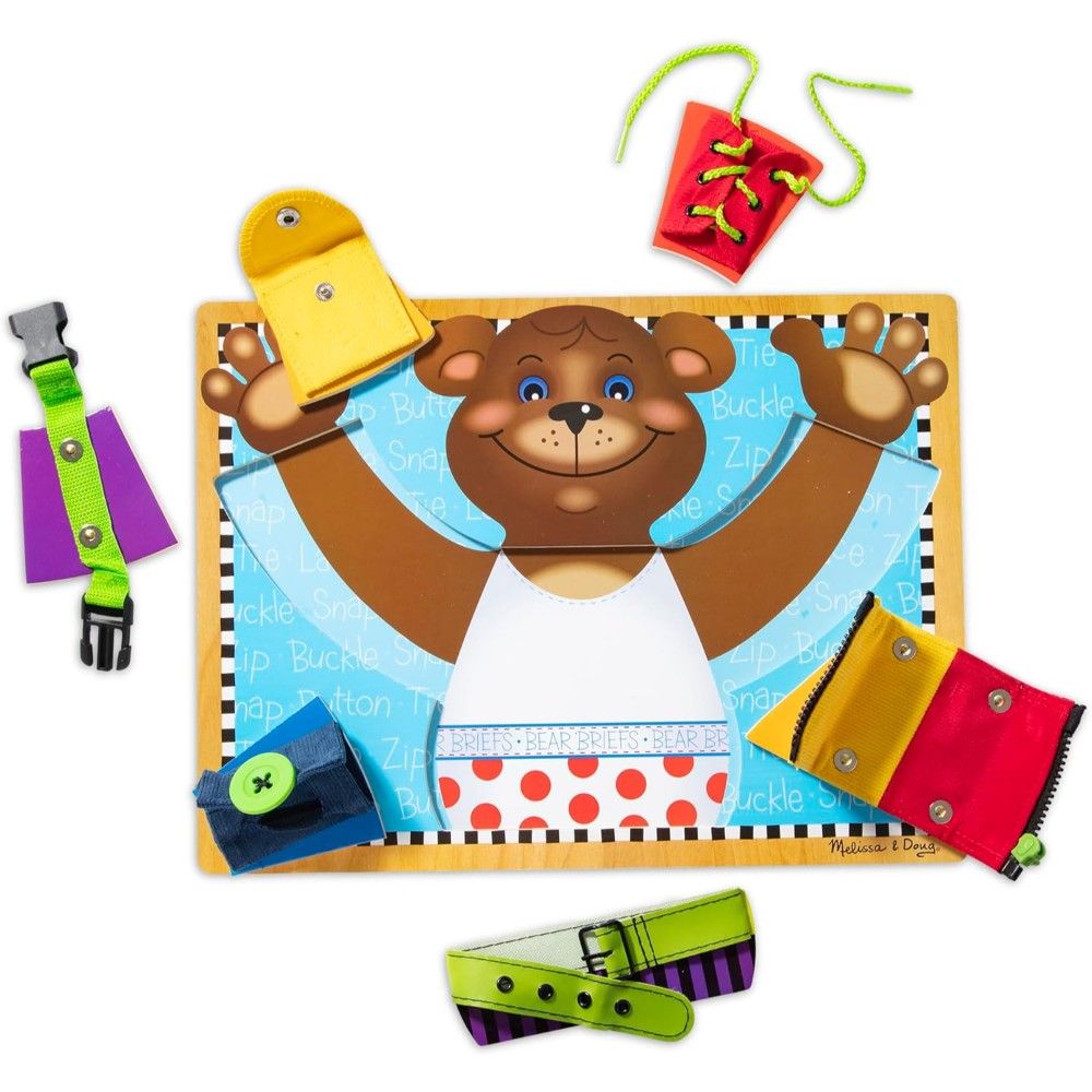 MELISSA AND DOUG SET DE JOACA ABILITATI DE BAZA DIN LEMN