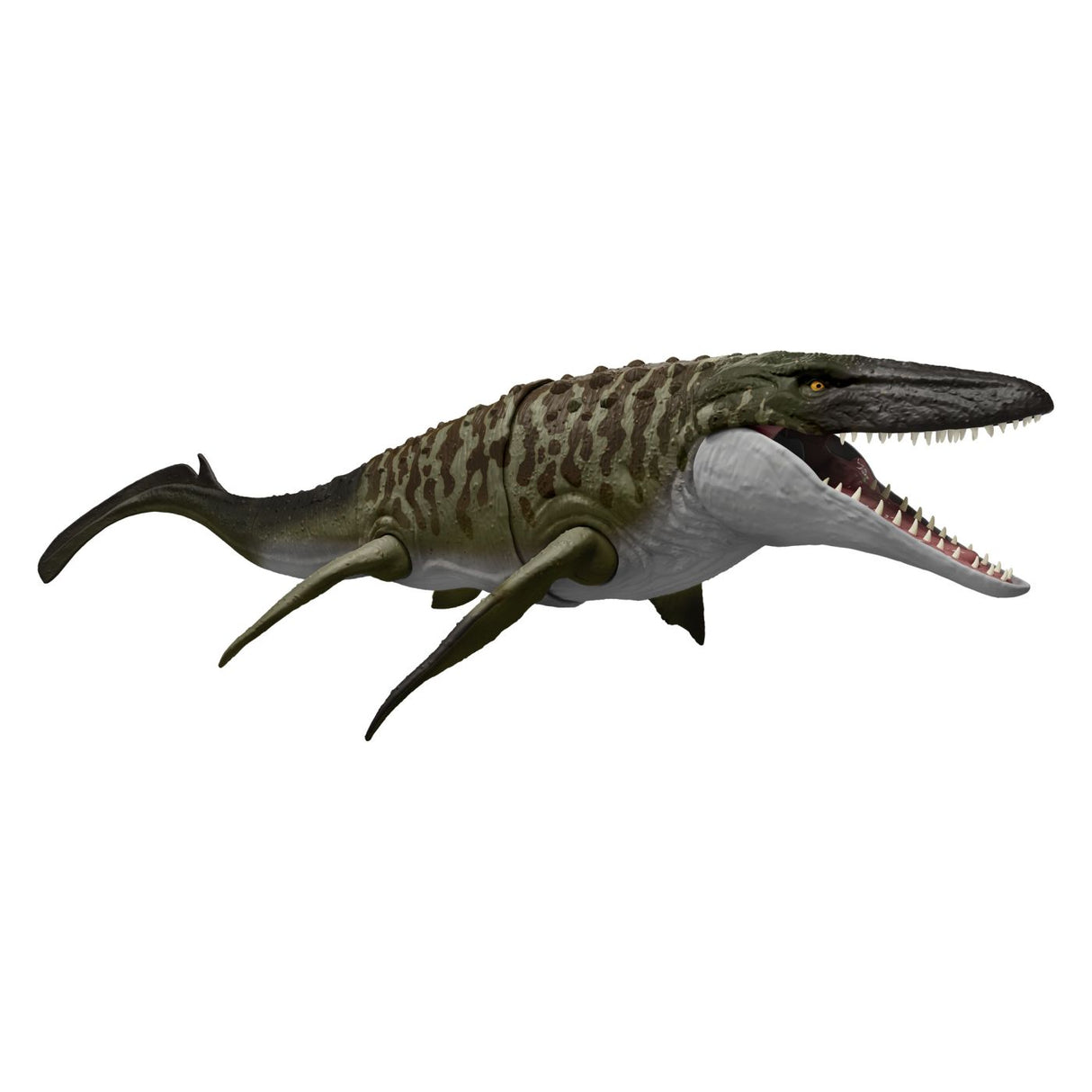 JURASSIC WORLD REBIRTH BITE N BLAST DINOZAUR MOSASAURUS INTERACTIV CU MISCARI SI FUNCTIE SPECIALA 50CM