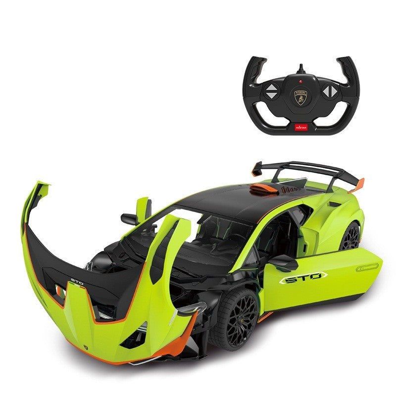 MASINA CU TELECOMANDA LAMBORGHINI HURACAN STO VERDE SCARA 1 LA 14