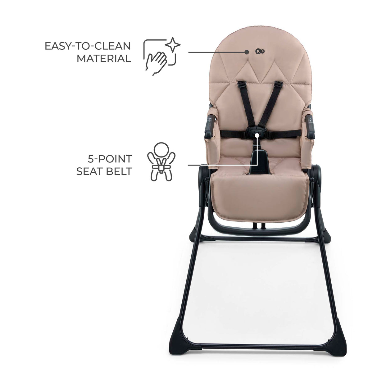 SCAUN DE MASA KINDERKRAFT BINCI, BEIGE