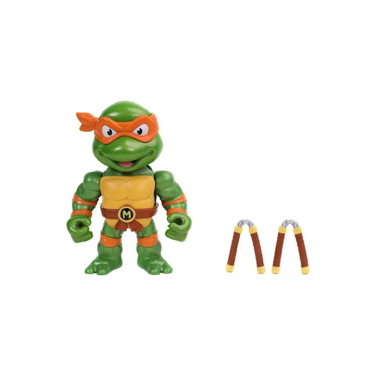 FIGURINA METALICA TESTOASELE NINJA PERSONAJUL MICHELANGELO