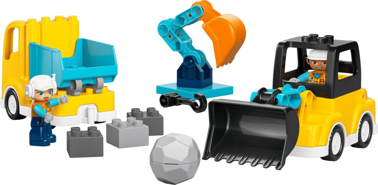 LEGO DUPLO VEHICULE DE CONSTRUCTII 3 IN 1 10475