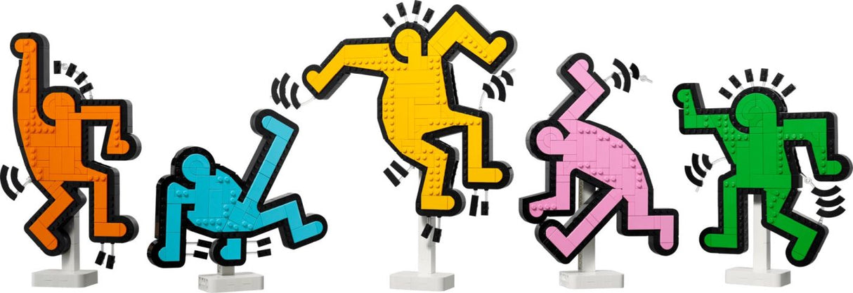 LEGO ART KEITH HARING FIGURINE CARE DANSEAZA 31216