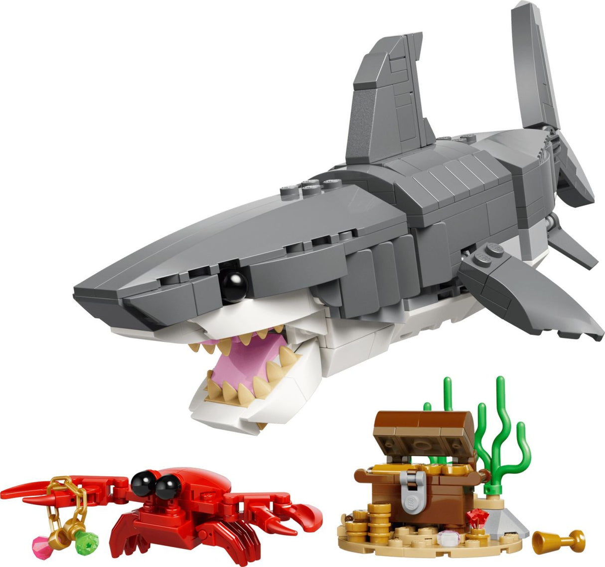 LEGO CREATOR RECHIN FEROCE CU UN CUFAR DE COMORI 31381