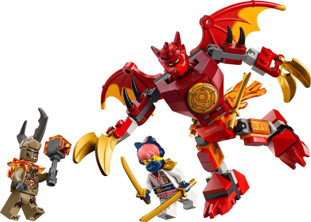 LEGO NINJAGO PACHET DE LUPTA CU ROBOTUL DRAGON AL LUI KAI 71851