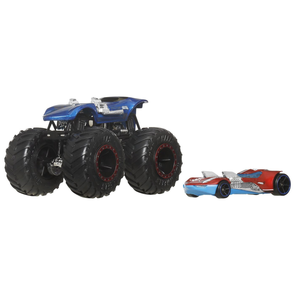 HOT WHEELS MONSTER TRUCK SI MASINUTA METALICA TWIN MILL