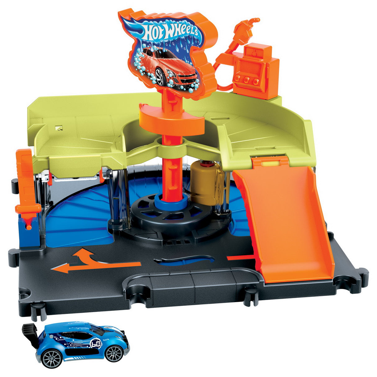 HOT WHEELS CITY SPALATORIE AUTO