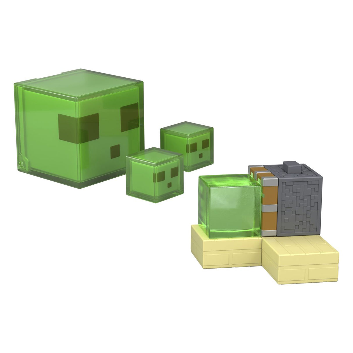 MINECRAFT REDSTONE CHARGED SET CAPCANA CU PISTON LIPICIOS FIGURINA CU ACCESORII