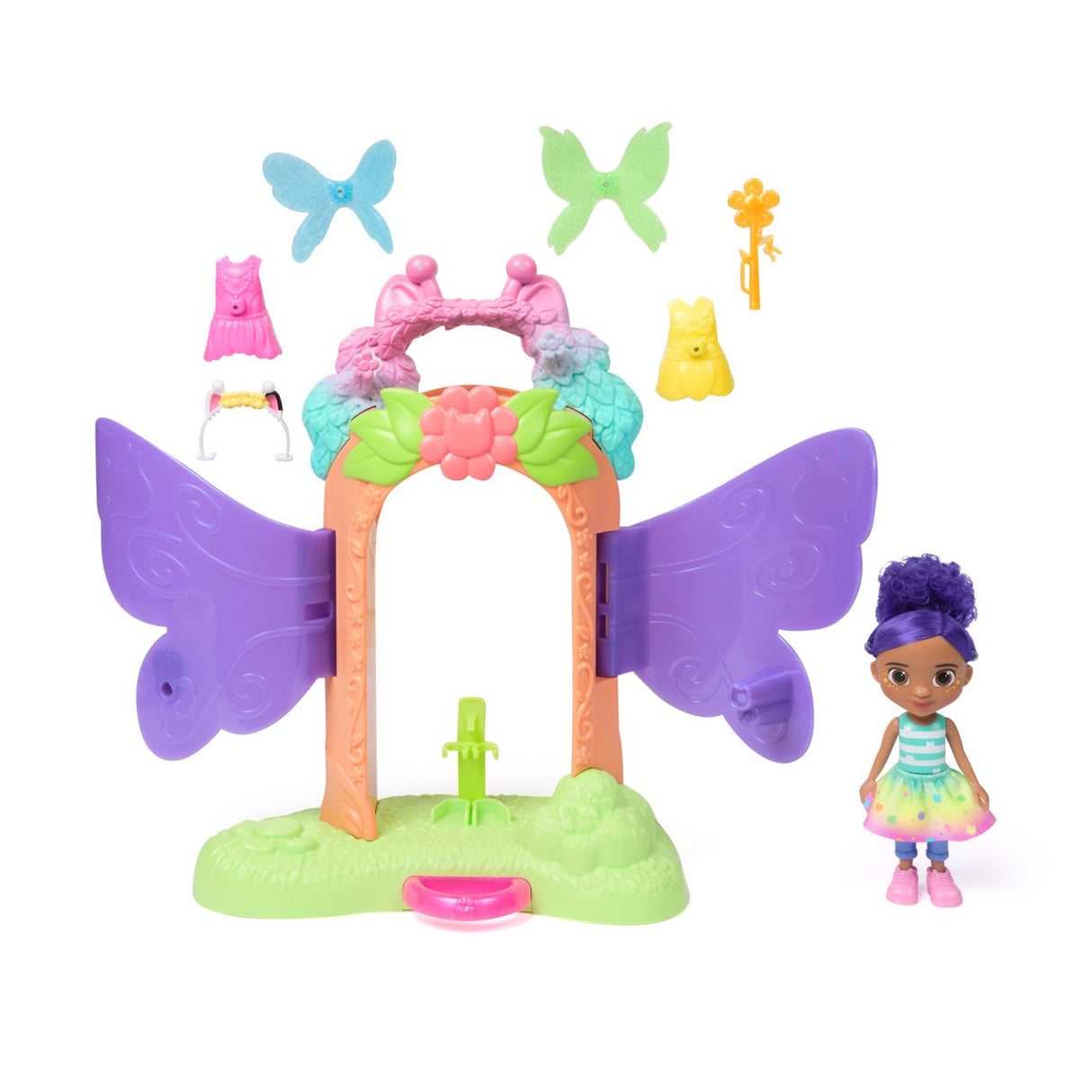 GABBYS DOLLHOUSE FAIRYLANDIA SET DE JOACA REVELATIA MAGICA CU FIGURINE SI ACCESORII