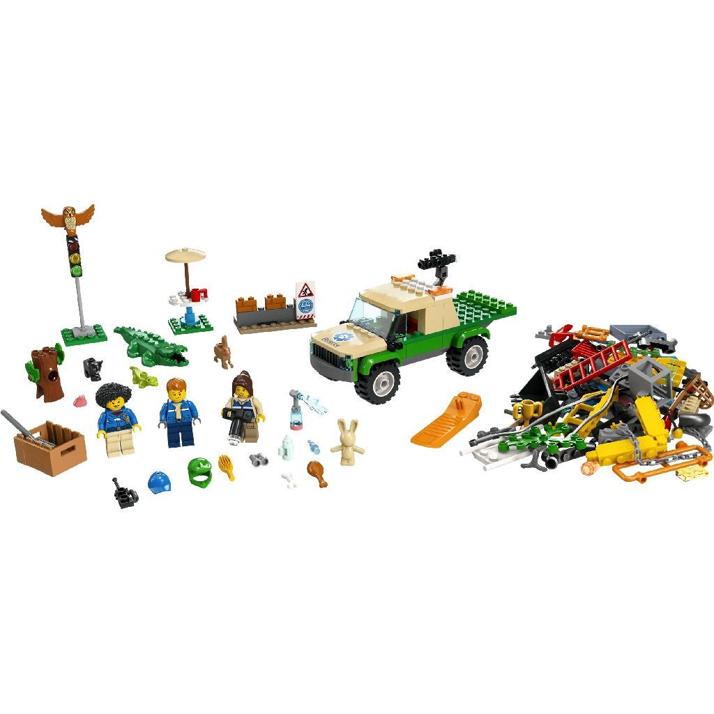 LEGO CITY MISIUNI DE SALVARE A ANIMALELOR SALBATICE 60353