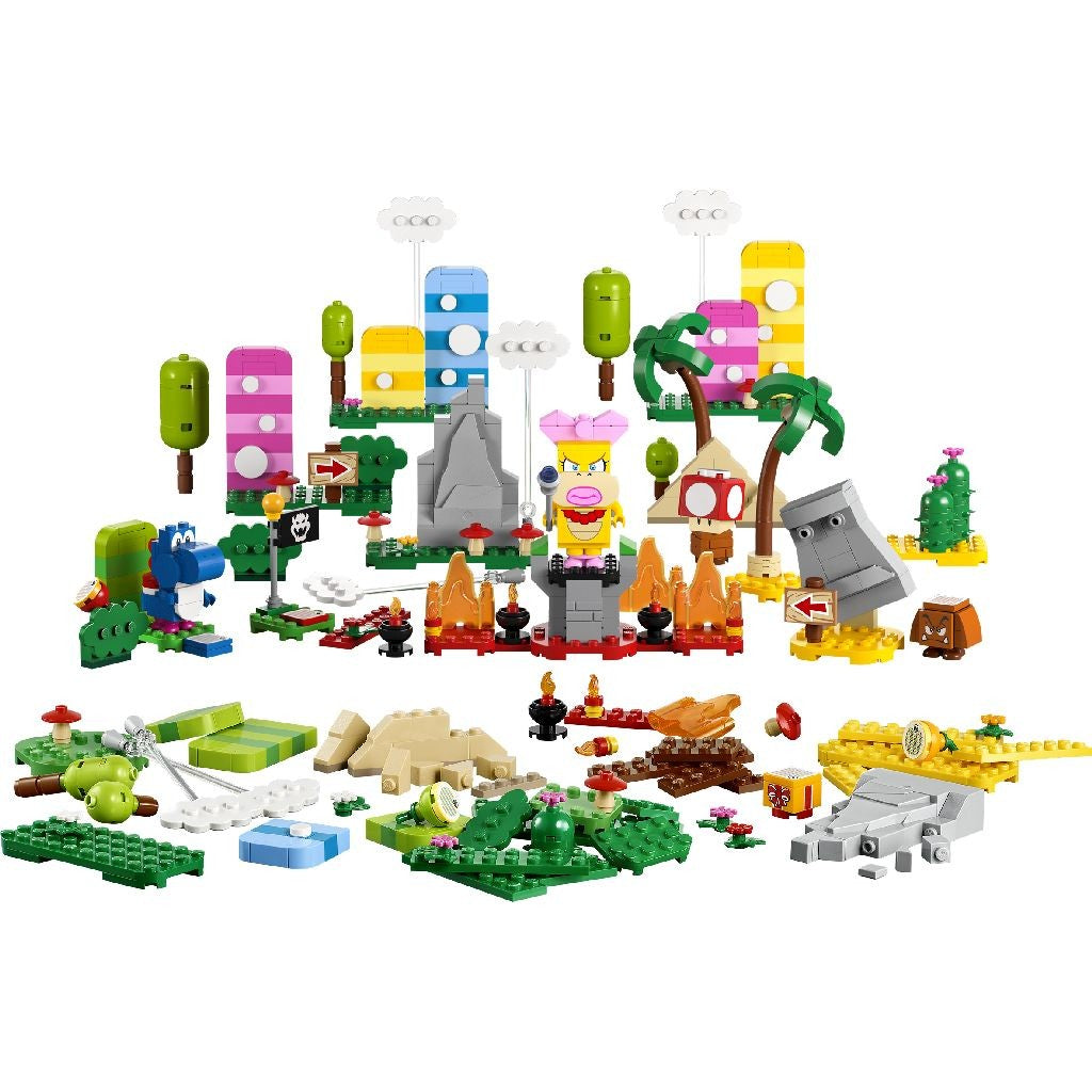 LEGO SUPER MARIO SET DE CREATOR CUTIA DE UNELTE PENTRU CREATIVITATE 71418