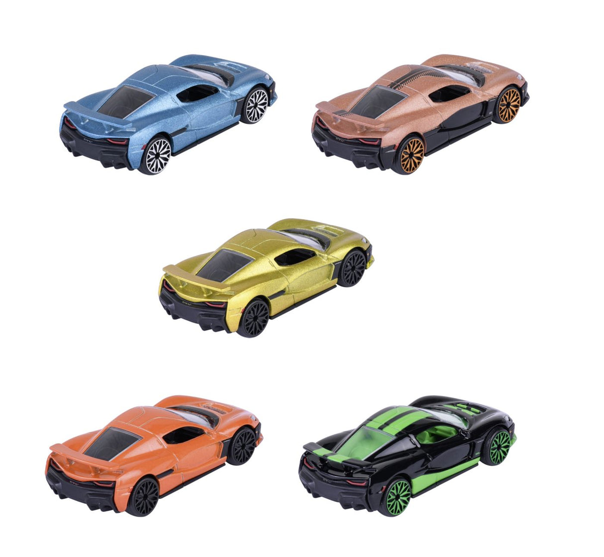 MAJORETTE SET 5 MASINUTE RIMAC NEVERA EDITION GIFTPACK