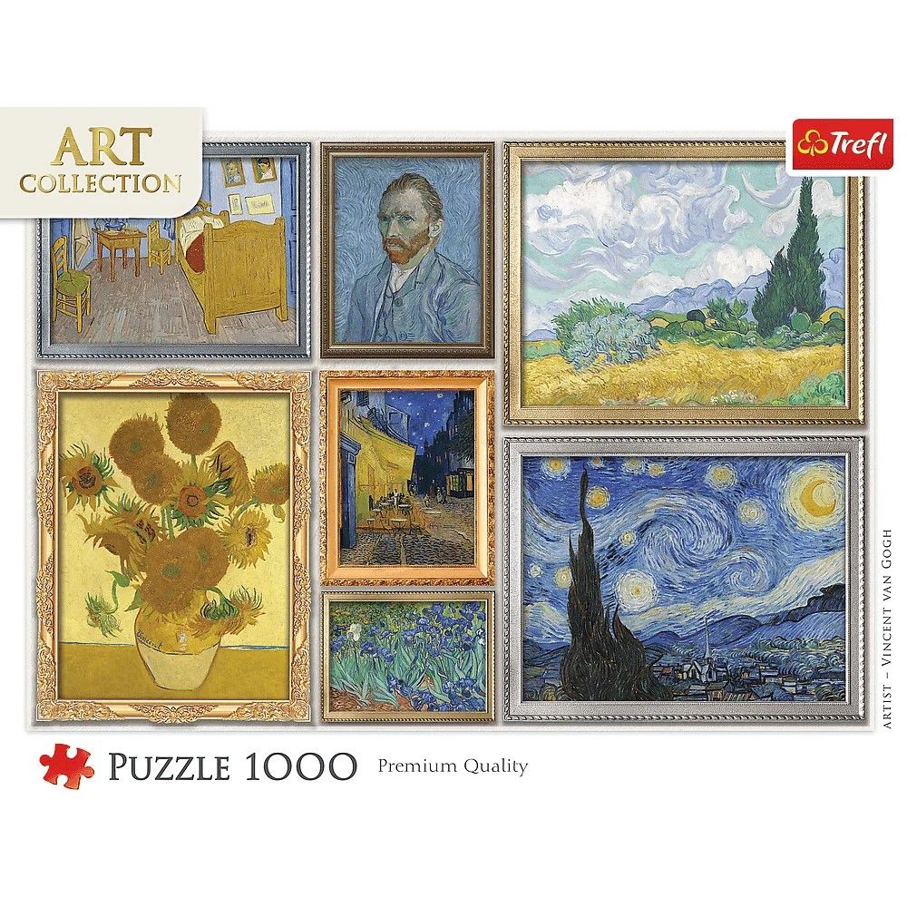 PUZZLE TREFL 1000 ART COLLECTION VINCENT VAN GOGH