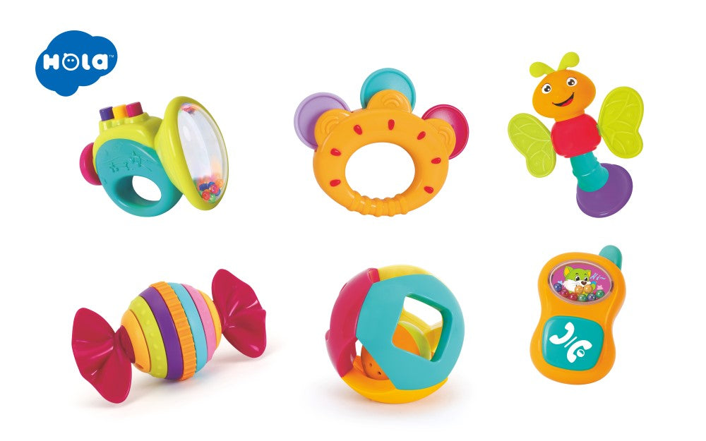 SET 6 JUCARII ZORNAITOARE PENTRU BEBELUSI