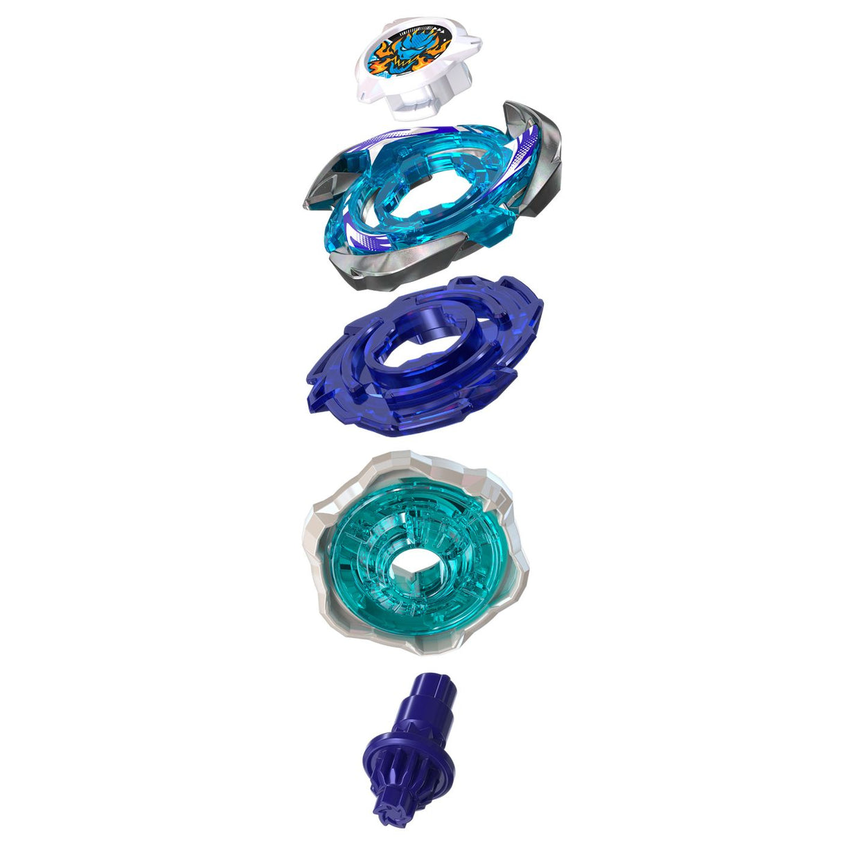 BEYBLADE X LET IT RIP SET LANSATOR SI ROATA COURAGE DRAN S 6-60V