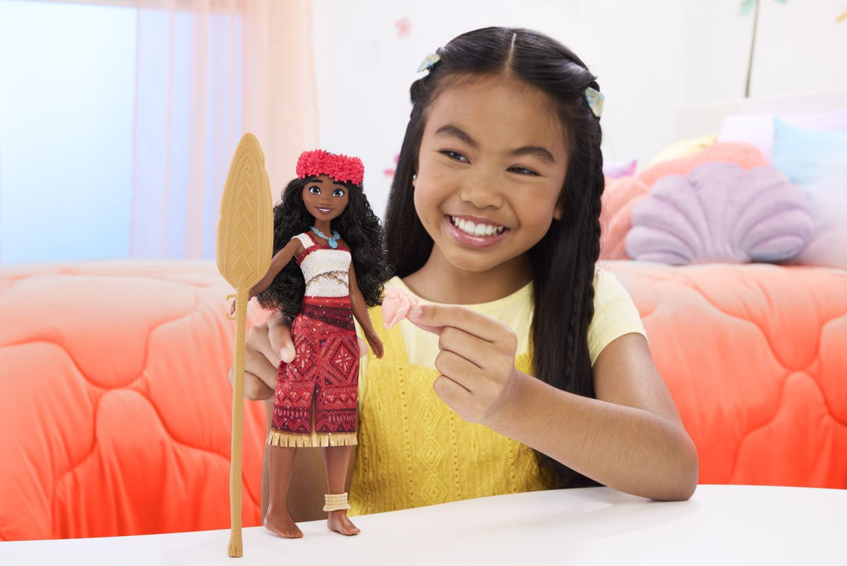 DISNEY VAIANA 2 SET PAPUSA VAIANA MUZICALA CU ACCESORII