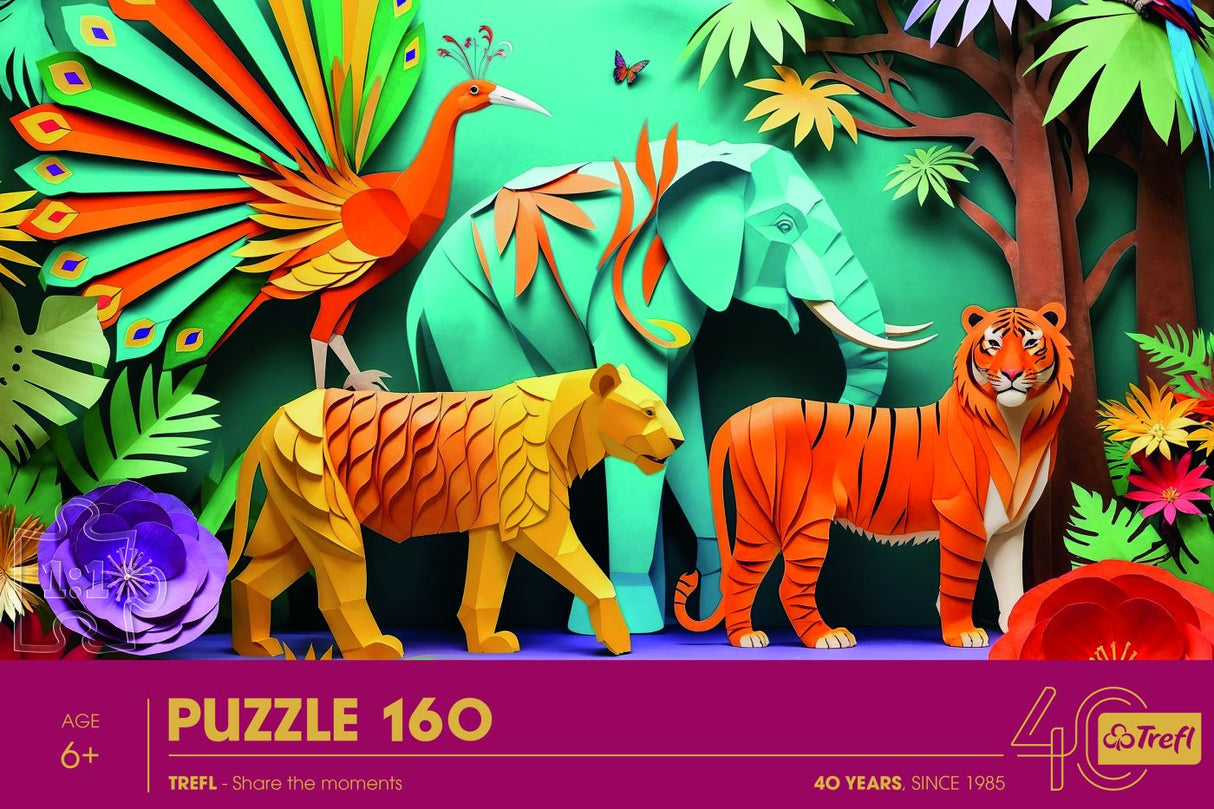 PUZZLE TREFL 160 JUNGLA
