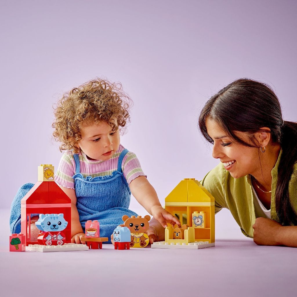 LEGO DUPLO RUTINE ZILNICE MESELE SI SOMNUL 10414