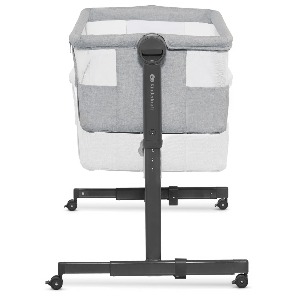 PATUT CO-SLEEPER KINDERKRAFT NESTEE UP 2, GRI DESCHIS
