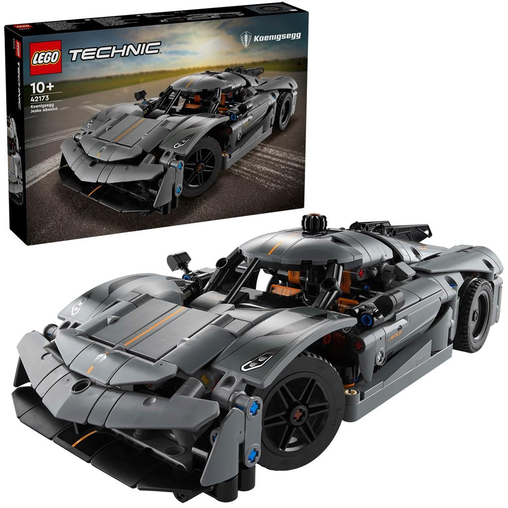LEGO TECHNIC HIPERMAȘINA KOENIGSEGG JESKO ABSOLUT GRI 42173
