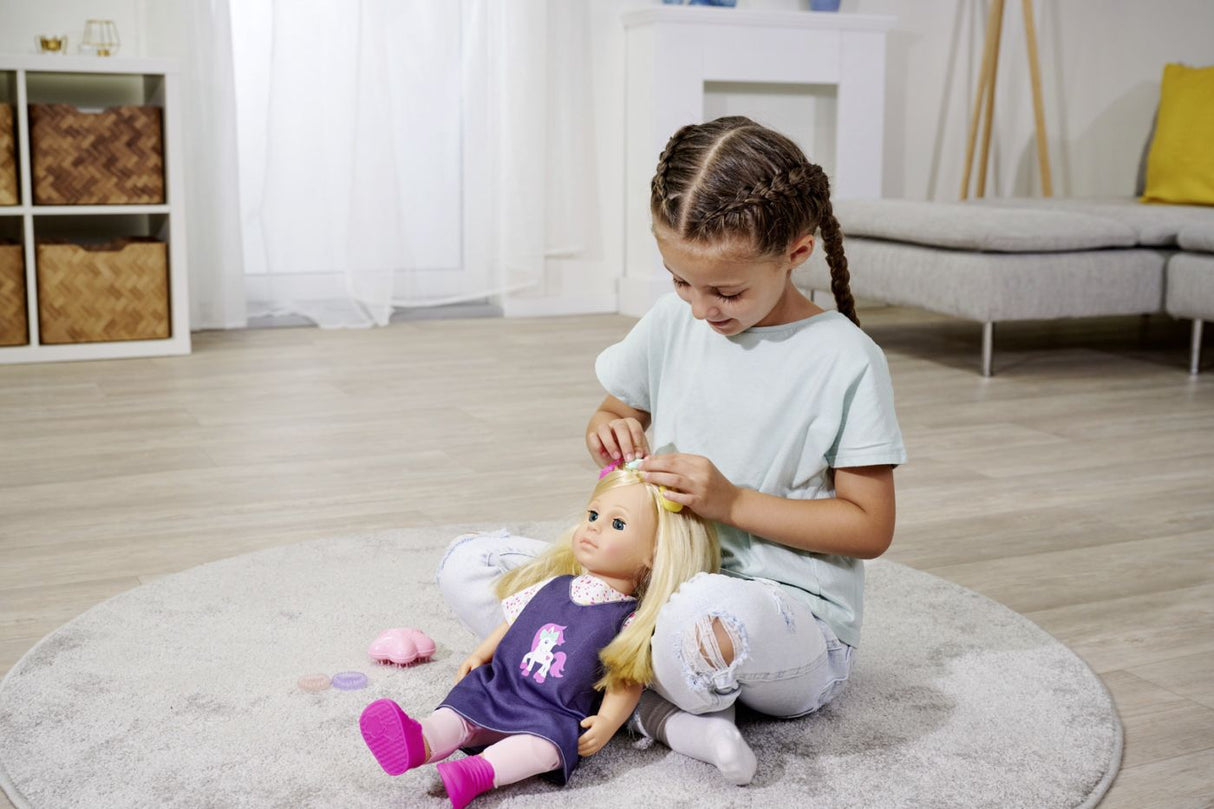 PAPUSA MY LOVE INTERACTIVA CU ACCESORII 43CM
