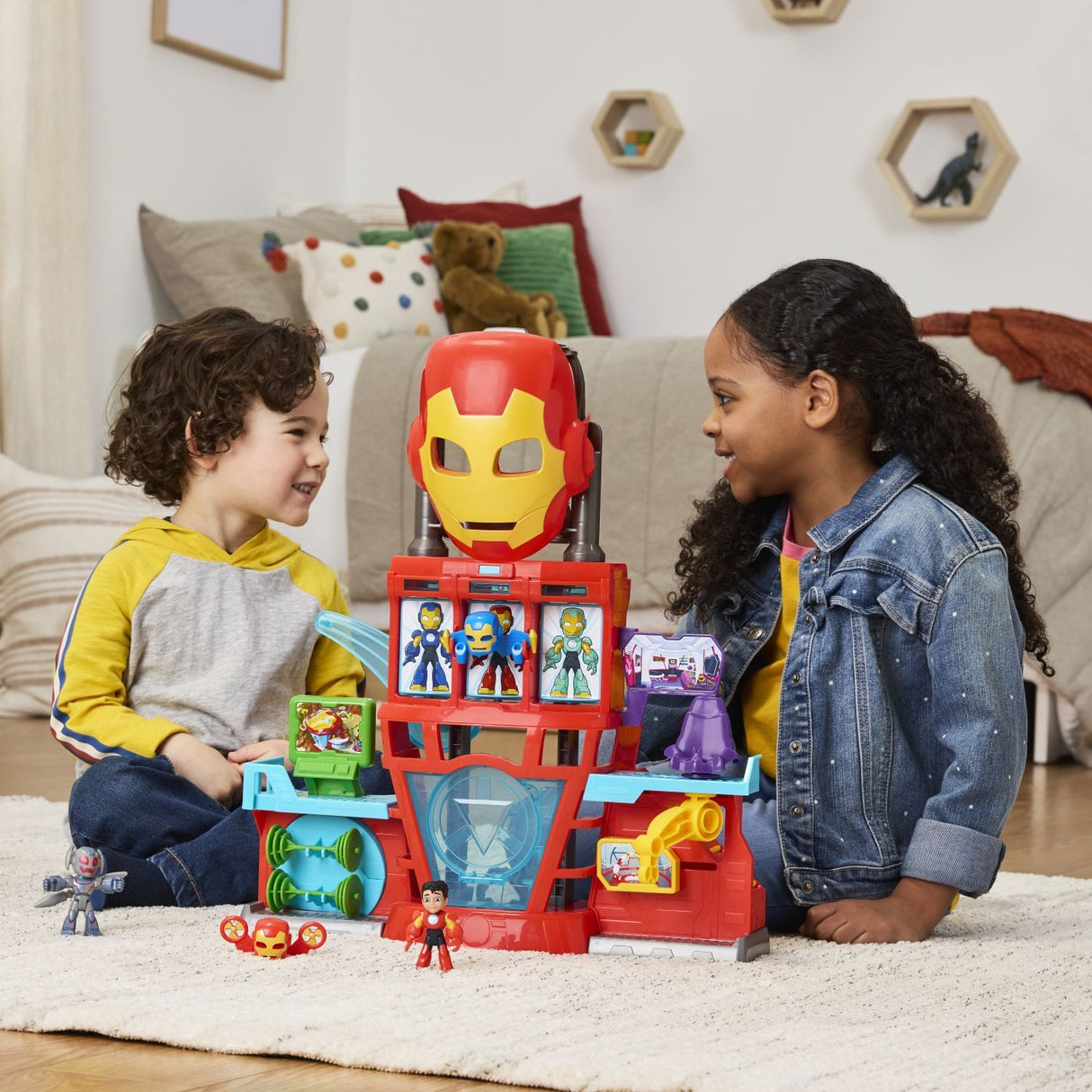 MARVEL IRON MAN SI PRIETENII SAI UIMITORI SET DE JOACA