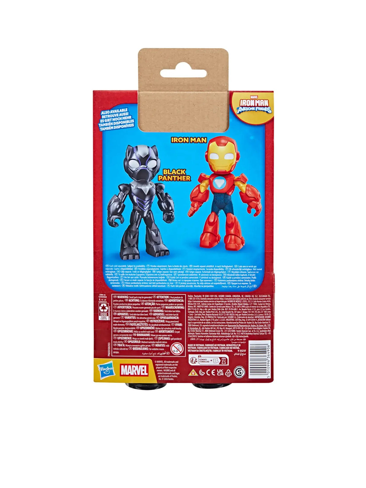 MARVEL IRON MAN SI PRIETENII SAI UIMITORI FIGURINA IRON MAN 22.8CM